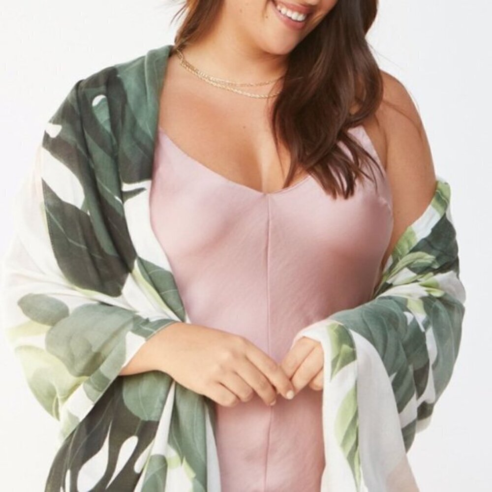 VIRGINIA WOLF TROPICAL MULTI WEAR WRAP - Picture 4 of 14